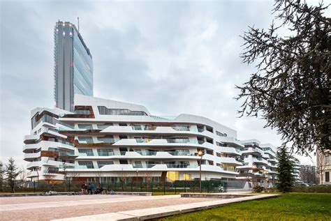 Citylife Milano Residential Complex By Zaha Hadid E Architect