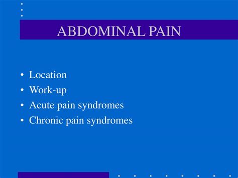 Ppt Abdominal Pain Powerpoint Presentation Free Download Id6769686