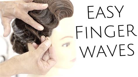 Vintage Finger Wave Tutorial Learn How To Style Classic 1920s