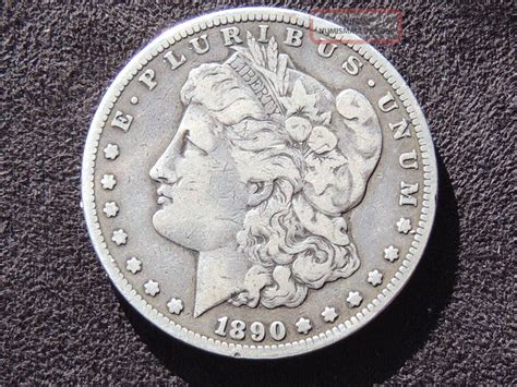 1890 Cc 1 Morgan Silver Dollar