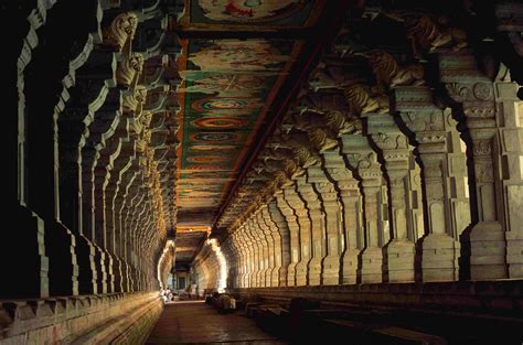 About Rameswaram Templetamil Nadu It Is Located On Pamban Island