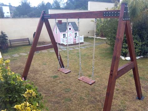 columpio de madera para adultos ESTRUCMADER | Estrucmader