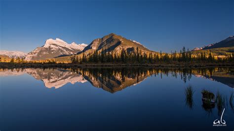 Mt Rundle Reflection Vermillion Lakes Mt Rundle Is Refl Flickr