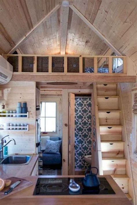 39 Genius Loft Stair For Tiny House Ideas Tiny Loft