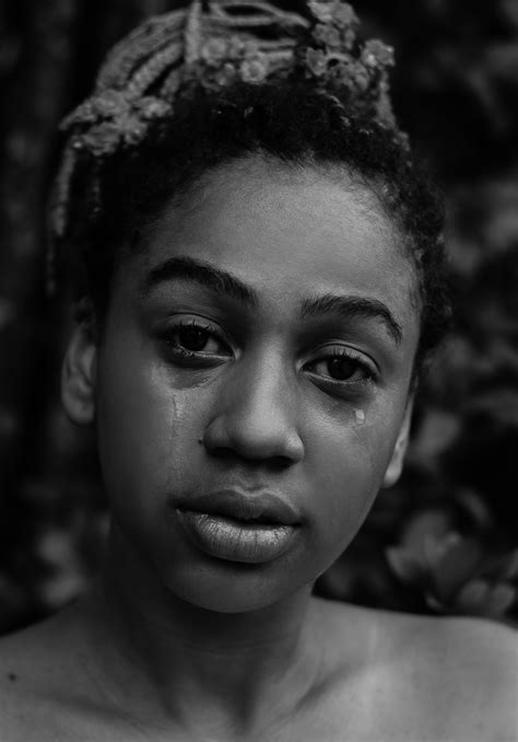 beautiful black woman crying 3145x4500 wallpaper