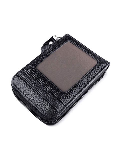 Genuine leather wallets for men bifold mens wallet slim minimalist rfid blocking. Musuos - Men's Genuine Leather Business Credit Card Cases ...
