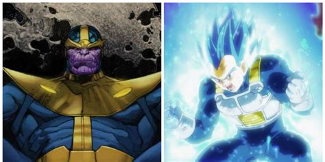 Super Saiyan Blue Vegeta Vs Thanos Who Would Win Cbr
