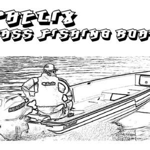 Free bass fishing boat coloring picture. Free Online Coloring Page to Download & Print - Part 29