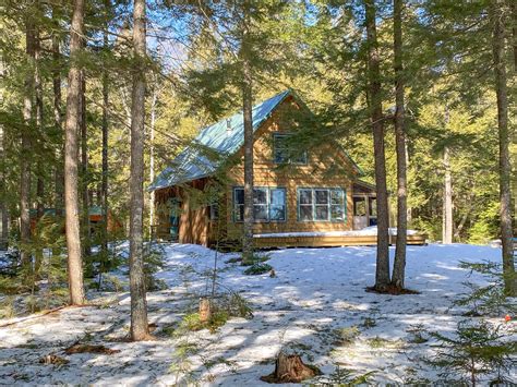 Post And Beam Cabin For Sale In Maine