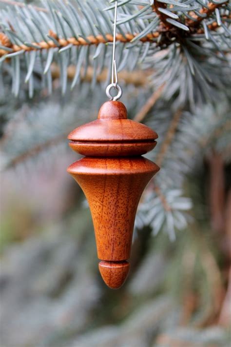Wooden Christmas Tree Ornament by markjmuellerdesigns on Etsy, $16.00