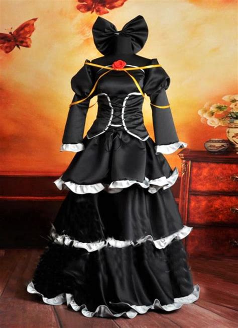 2015 Cheap Japanese Anime Vocaloid Cosplay Costume Black Vocaloid