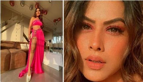 Nia Sharma Share Her New Hot Looks On Social Media Her Pink Glossy Sizzling Bold Look Went Viral