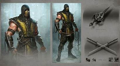 Scorpion Mortal Kombat Weapons Mkx Mk Concepts