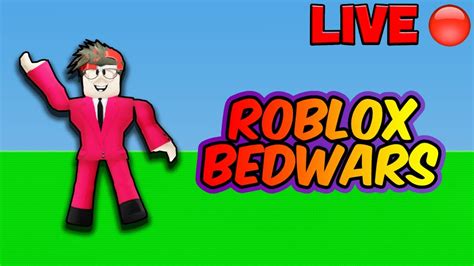 Roblox Bedwars Live Playing With Viewers Youtube