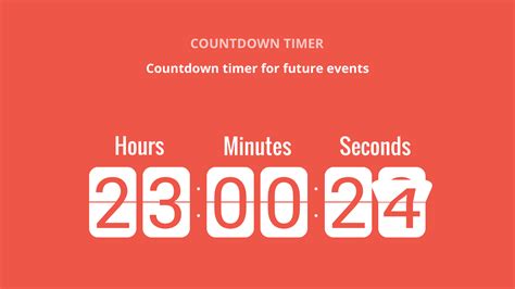 the countdown timer widget allows you to create a countdown clock and embed it into your website