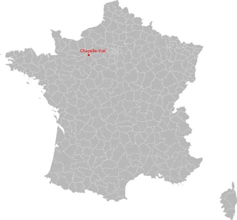 Carte De Chapelle Viel Situation Géographique Et Population De