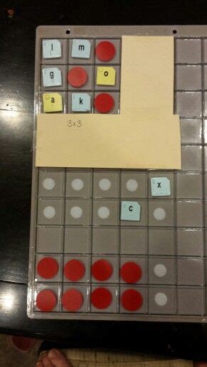 Braille Bingo Board Use Letters From Word Playhouse And Shapes With