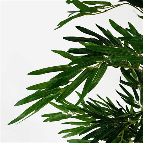 150cm 5ft Artificial Bamboo Plants Trees Natural Green Leaf