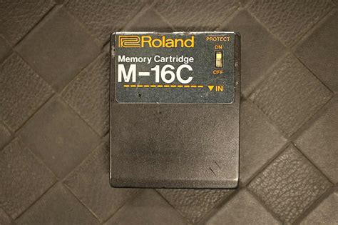 Roland M 16c Memory Cartridge Reverb