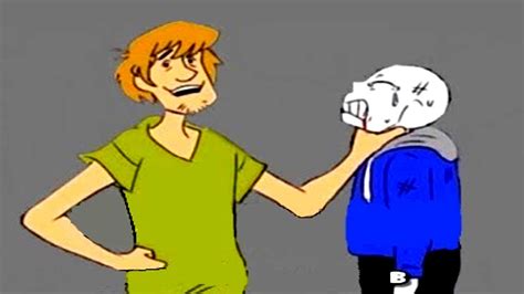 Sans Meets Shaggy Undertale Comic Dub Animations Youtube