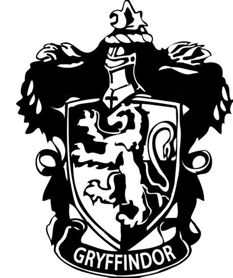 Gryffindor Logo Para Colorear Y Imprimir