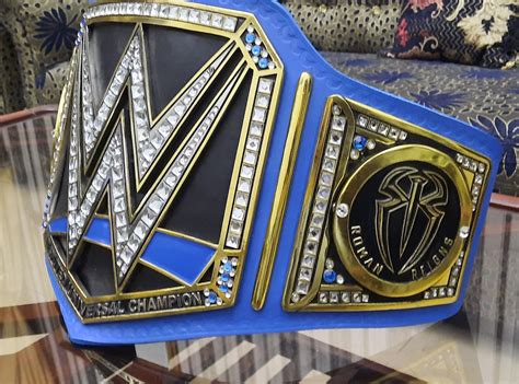 Undisputed Universal Championship Belt WWE Title Roman Reigns