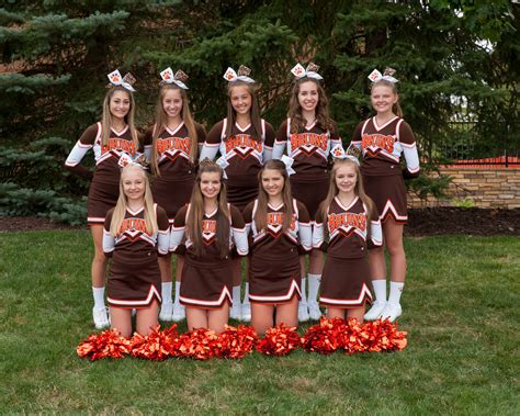 Jv Cheerleaders0103 Padua Franciscan High School