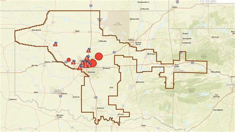 Ogande Widespread Power Outages Reported In Central Ok