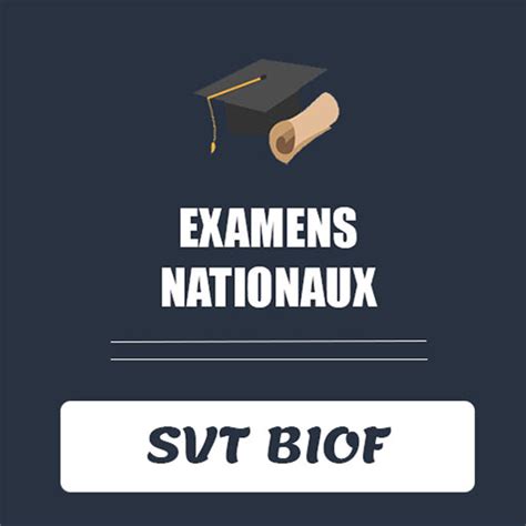 Examens Nationaux Svt Biof For Pc Mac Windows Free