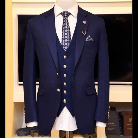 Just bespoken offering tailored online bespoke suits for men and made to measure shirts, custom made overcoats, we deliver in germany, luxembourg, norway, belgium with hundreds of fabrics. Deep Ink Blue Customized 3Pcs Suit for your Big Day ...