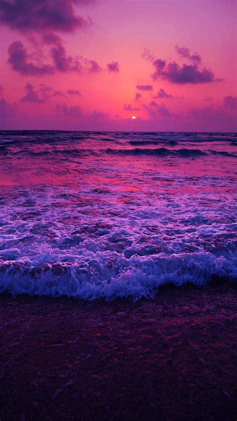 Purple Sea Wallpapers Top Free Purple Sea Backgrounds Wallpaperaccess