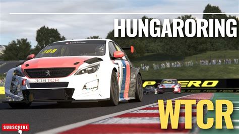 Assetto Corsa WTCR Round 3 Race Of Hungary Hungaroring YouTube