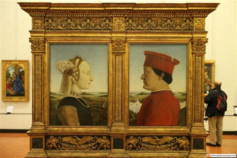 Piero Della Francesca Duke And Duchess Of Urbino Your Contact In