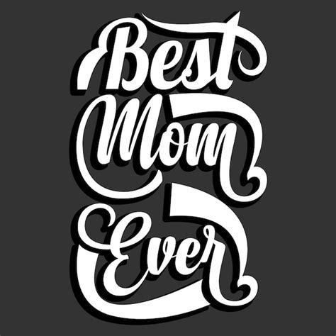 Premium Vector Mom Typography T Shirt Design