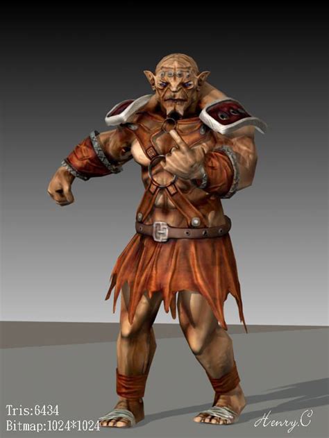Power Orc 3d Asset Cgtrader
