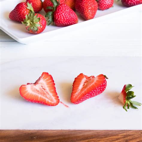 How To Make Strawberry Hearts California Strawberries Recipe