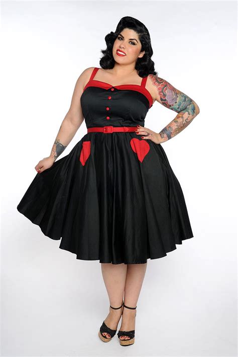 Pin By Kathleen Libby On Wedding Ideas Pinup Girl Clothing Pin Up Dresses Plus Size Dresses
