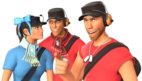 Tf2 Sfm Ocs The Scout Trio By Tamiisnthere On Deviantart