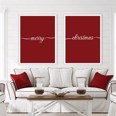 14 The Best Christmas Wall Arts You Have To Get To Upgrade Your