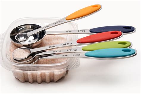 RSVP Endurance Measuring Spoons Set of 5 | Chef's Complements