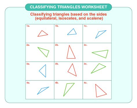 Classifying Triangles By Angles And Sides