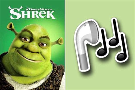 Which Song From The Shrek Soundtrack Are You Shrek Songs Shrek