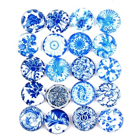 Find More Jewelry Findings And Components Information About 20 Pcs 8 40 Mm Mixed Round Flat Back