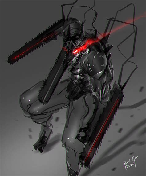 Artstation Chainsaw Man Fanart