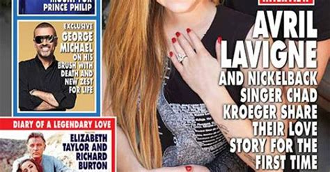 The Scoop On Avril Lavignes Massive 14 Carat Engagement Ring Weddingbells