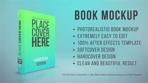 Our site is great except that we don't support your browser. After Effects Template - Book Mockup - YouTube