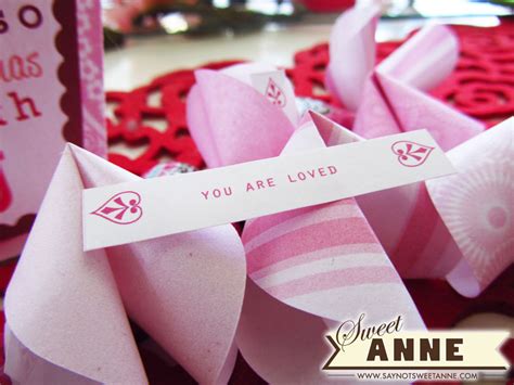 Valentine Fortune Cookie And Box At Sweet Anne Designs