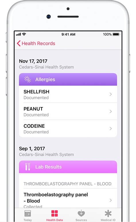 View Health Records On Your Iphone Or Ipod Touch Beta Apple Support