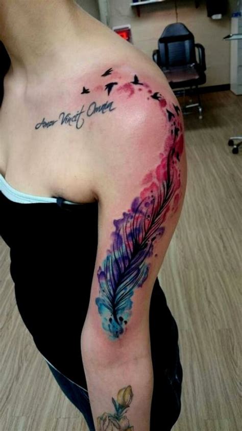 Watercolor Phoenix Tattoo Ideas Flawssy