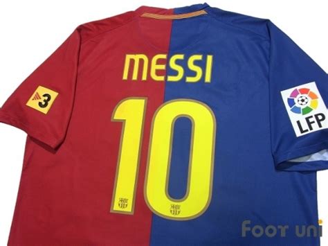 Fc Barcelona 2008 2009 Home Shirt 10 Messi Online Store From Footuni